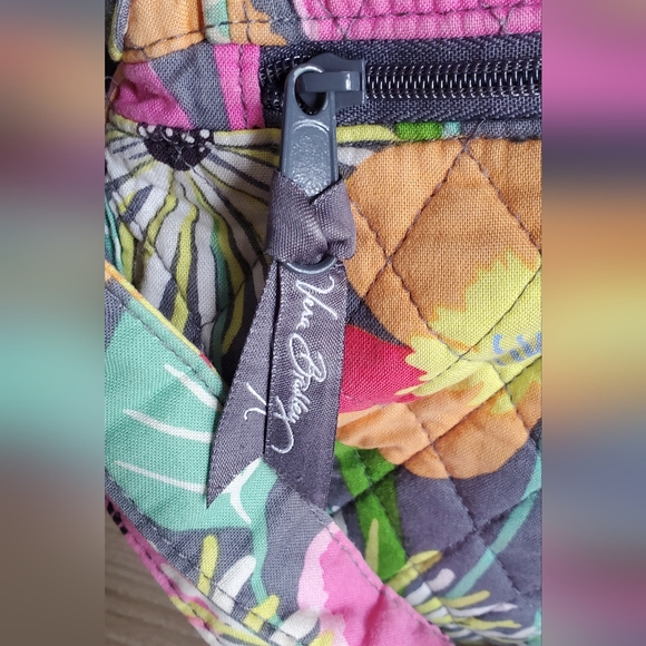 Vera Bradley Jazzy Blooms Purse - Picture 5 of 16